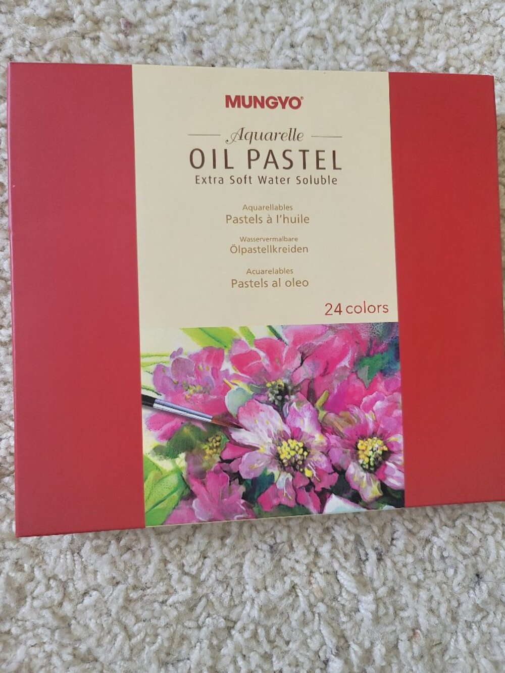 Mugayo Aquarelle Oil Pastels Gently Tried